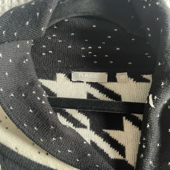 Rabe black and white cardigan - Picture 2 of 6